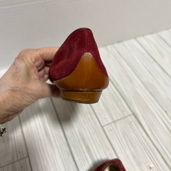 Limited edition numbered archive salvatore Ferragamo shoes suede vintage sz 37-7 - Picture 11 of 13